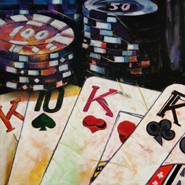 The Art of Gambling: How to Hang Your Hobby on the Wall
